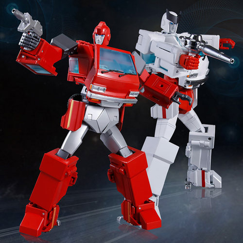 变形玩具金刚MP27铁皮MP30救护车