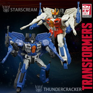 变形玩具合体战争IDW经典系列L级蜘蛛惊J天雷领袖级飞行小队金刚