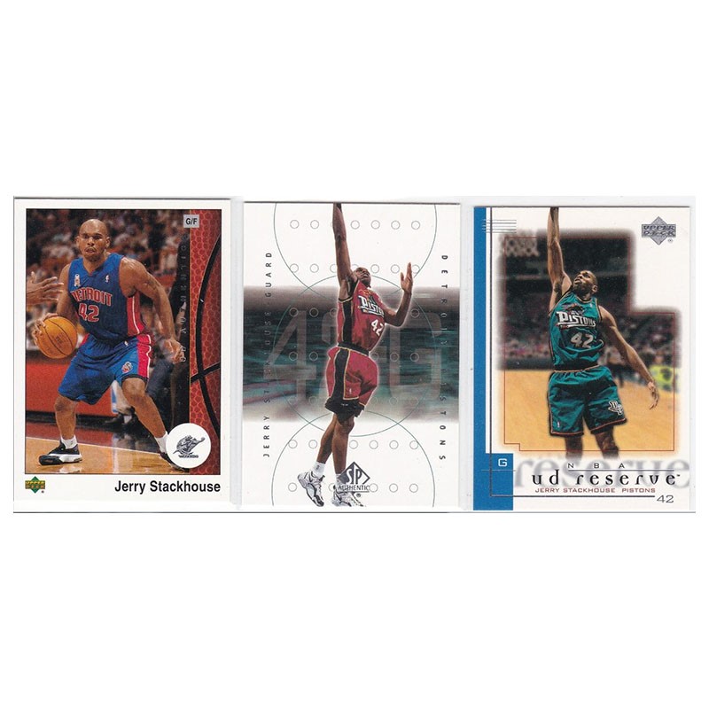 NBA球星卡 斯塔克豪斯 UD 2002 2001