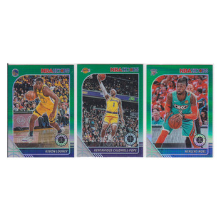 球星卡 凯文卢尼波普诺艾尔绿折射帕尼尼19-20hoops premium