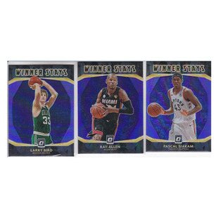 球星卡 拉里伯德 雷阿伦 西亚卡姆 紫折射帕尼尼20-21optic