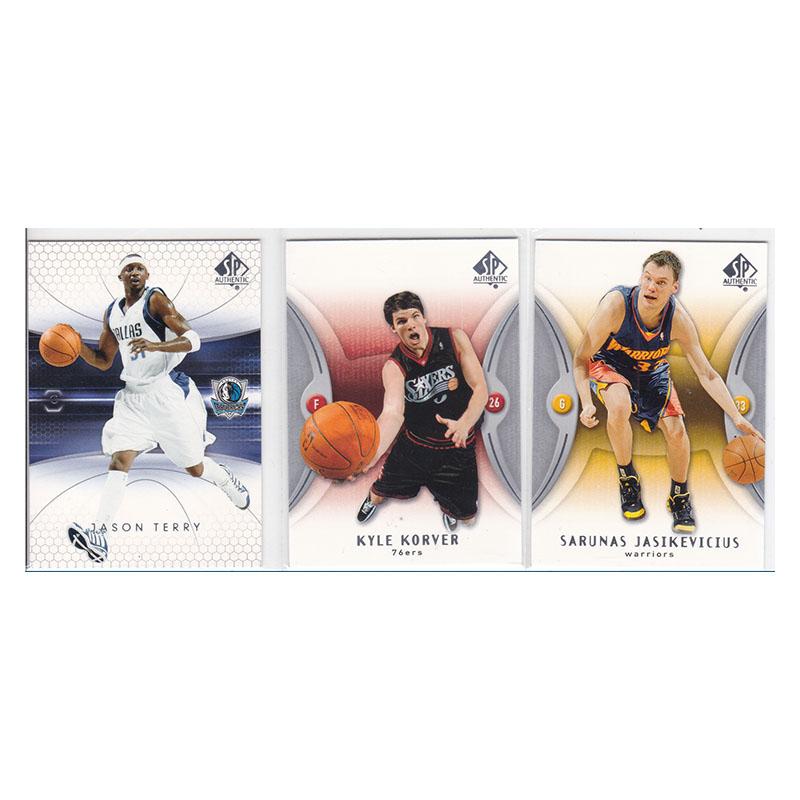 球星卡简森特里 科沃尔 贾斯科维休斯 UD 2007 SP