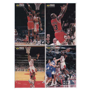 球星卡迈克尔乔丹 UD 1997 #386 #392 #388 #390