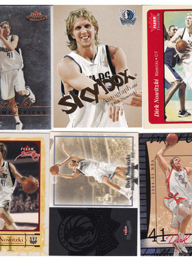 NBA球星卡 德克诺维斯基 全明星 fleer 2004