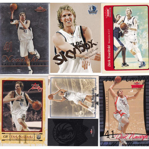NBA球星卡 德克诺维斯基 全明星 fleer 2004
