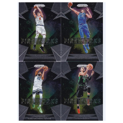 NBA球星卡 波神 诺维斯基 唐斯 塔图姆 panini18-19prizm