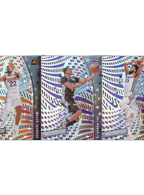 NBA球星卡 艾顿 福克斯 巴格利 星星折射 帕尼尼20-21revolution