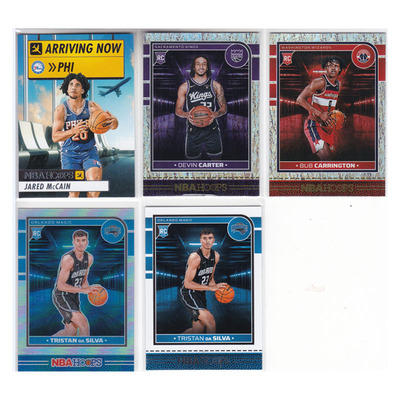 球星卡麦凯恩德文卡特卡林顿席尔瓦新秀帕尼尼24-25hoops折射