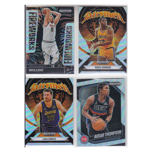 球星卡约基奇魔术师约翰逊东契奇奥萨汤普森银折射24-25prizm