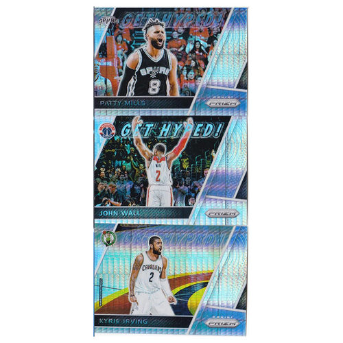 NBA球星卡 米尔斯 沃尔 欧文 折射 帕尼尼17-18prizm