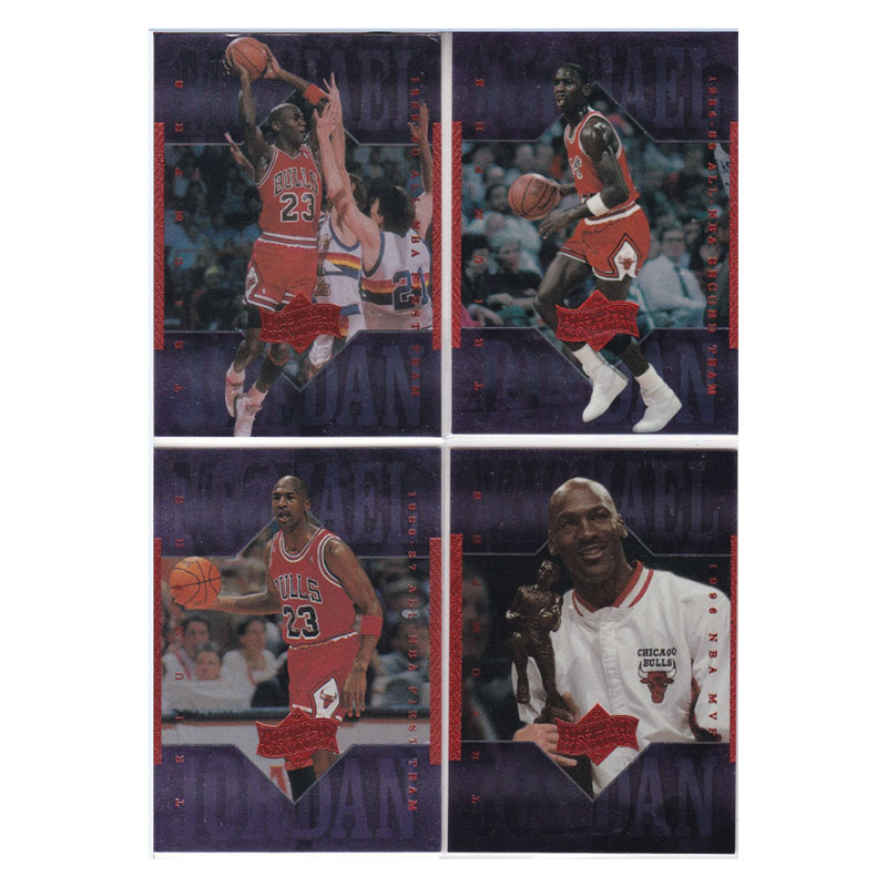 球星卡 迈克尔乔丹 紫 UD 1999 #9 21 33 72