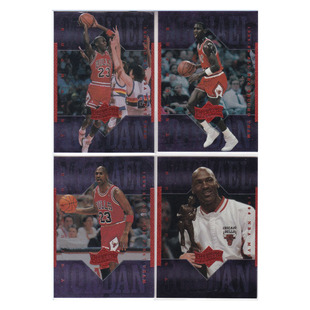 球星卡 迈克尔乔丹 紫 UD 1999 #9 21 33 72