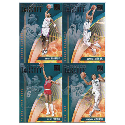 NBA球星卡 麦迪 丹尼斯史密斯 欧文 米切尔 panini18-19hoops