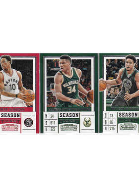 球星卡 洛瑞 字母哥 布罗格登 帕尼尼2017contenders