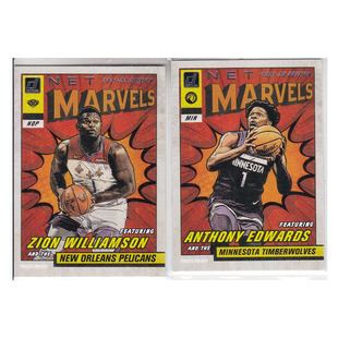 球星卡锡安威廉森 安东尼爱德华兹marvels特卡帕尼尼21-22donruss