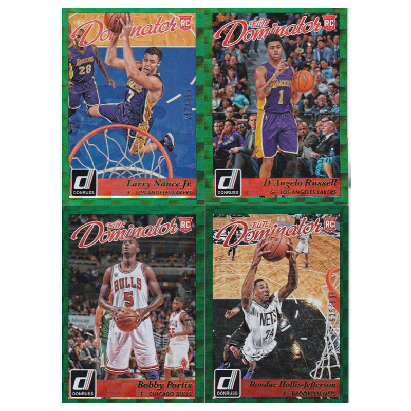 NBA球星卡小南斯拉塞尔波蒂斯杰弗森新秀/999panini15-16hoops