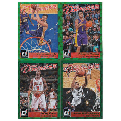 NBA球星卡 小南斯拉塞尔 波蒂斯 杰弗森新秀/999panini15-16hoops