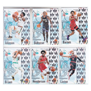 球星卡凯尔登约翰逊德罗赞巴恩斯杰伦布朗亨德森拉文24-25油画