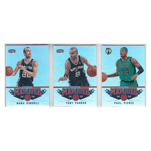 球星卡 吉诺比利 托尼帕克 皮尔斯 折射帕尼尼12-13marquee