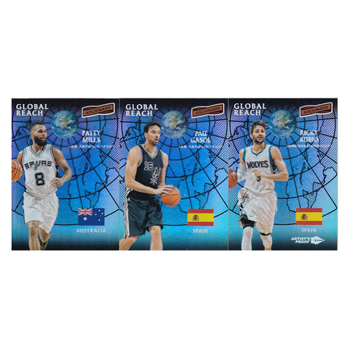 球星卡 米尔斯 保罗加索尔卢比奥 国土特卡帕尼尼16-17aficionado