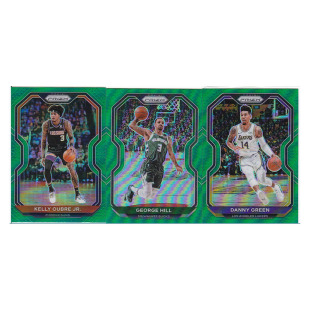 球星卡 乌布雷 乔治希尔 丹尼格林 绿折射 帕尼尼20-21prizm