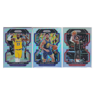 球星卡 勒布朗詹姆斯 克莱汤普森 泰特银折射帕尼尼21-22prizm