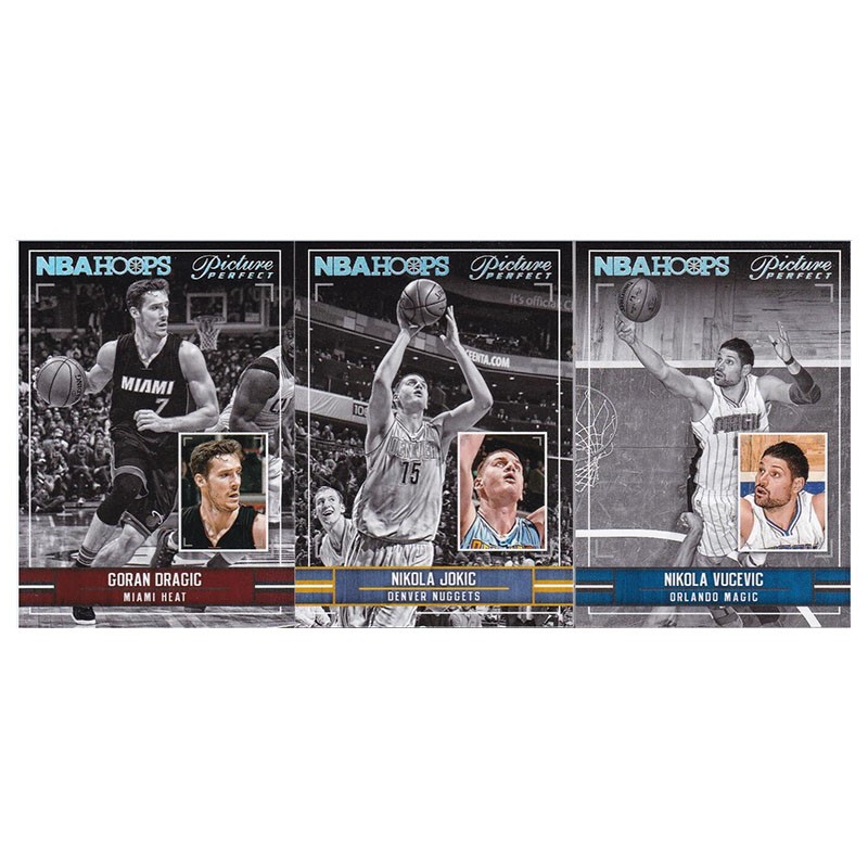 NBA球星卡 德拉季奇 约基奇 武切维奇 特卡 帕尼尼17-18hoops