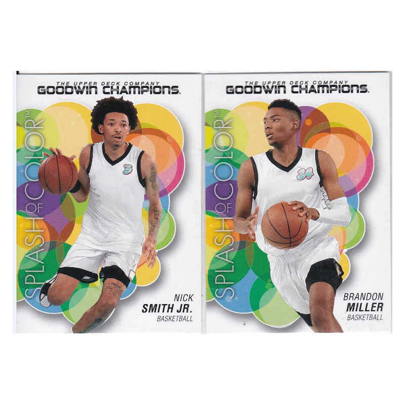 球星卡 尼克史密斯 布兰顿米勒新秀UD 2023goodwin