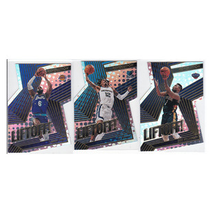 球星卡勒布朗詹姆斯莫兰特锡安liftoff切割帕尼尼21-22revolution