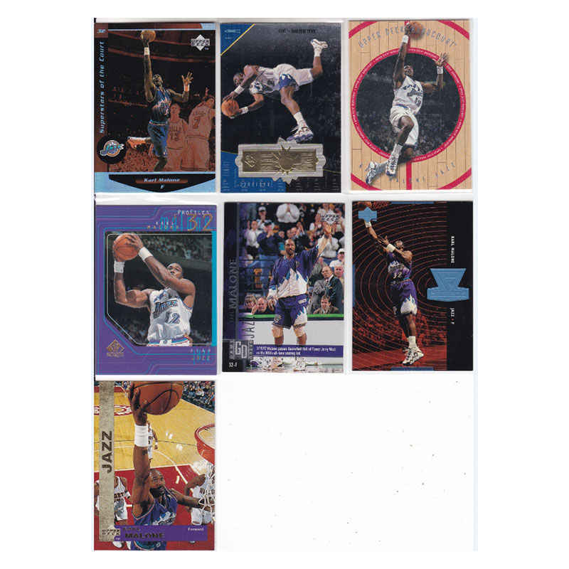 球星卡 卡尔马龙 折射 UD 1998 爵士队