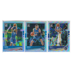 球星卡 莱昂纳德 武切维奇 乌布雷 折射 帕尼尼20-21optic