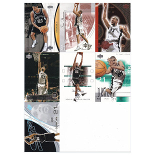 NBA球星卡 蒂姆邓肯 UD 2002 经典老卡马刺退役纪念