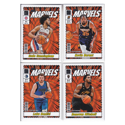 球星卡坎宁安杜兰特东契奇米切尔marvels帕尼尼23-24donruss
