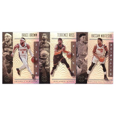 NBA球星卡 布朗 罗斯 怀特塞德 帕尼尼19-20illusions