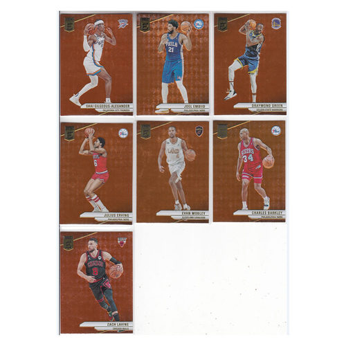 球星卡亚历山大恩比德格林欧文莫布里巴克利拉文橙23-24elite