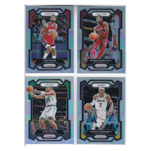 球星卡 伊森 米切尔 皮尔斯 范德比尔特银折射帕尼尼23-24prizm