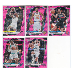 球星卡克拉克森布里奇斯坎宁安马克威廉姆斯琼斯粉碎冰24-25prizm