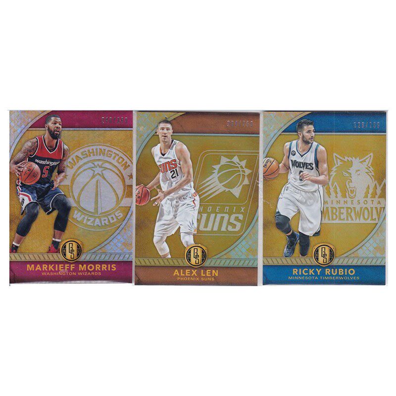 NBA球星卡 马基夫莫里斯 莱恩 卢比奥 /269帕尼尼16-17金砖