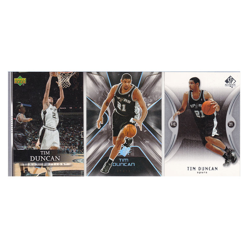 球星卡 蒂姆邓肯 UD 2007 #175 spx#84 SP#77