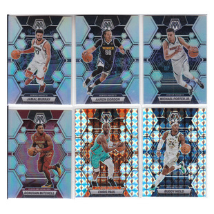 球星卡穆雷戈登小波特米切尔克里斯保罗谢泼德银折射22-23mosaic