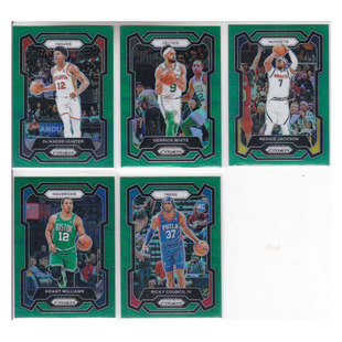 球星卡亨特德里克怀特雷吉杰克逊格威康斯尔绿折射23-24prizm