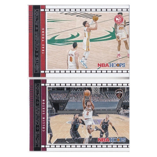 球星卡 特雷杨 塞克斯顿 特卡 帕尼尼21-22hoops