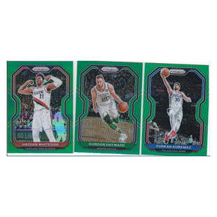 球星卡 怀特塞德 海沃德 科尔克马兹 绿折射帕尼尼20-21prizm