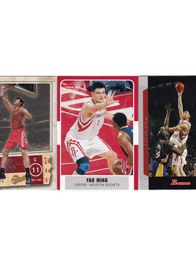 球星卡 姚明 fleer 2004 2008 topps 2004