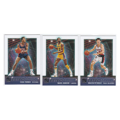 球星卡 小托马斯 魔术师约翰逊 彼得诺维奇帕尼尼21-22donruss