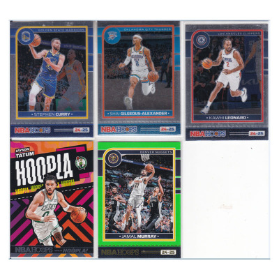 球星卡库里亚历山大莱昂纳德塔图姆贾马尔穆雷24-25hoops帕尼尼