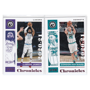 球星卡 勒布朗詹姆斯 海沃德 粉平行 帕尼尼20-21chronicles