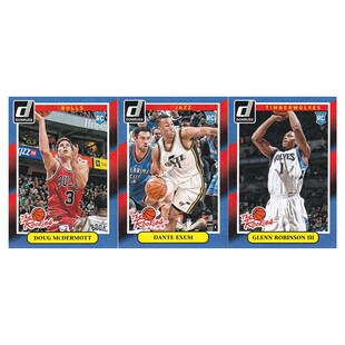 NBA球星卡 迈克德莫特 艾克萨姆 罗宾逊新秀panini14-15donruss