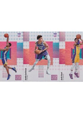 NBA球星卡 乔丹贝尔 贾斯丁杰克逊 哈特 新秀帕尼尼17-18status