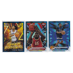 球星卡 马克西 卡佩拉 纳兹里德 蓝折射topps 2024